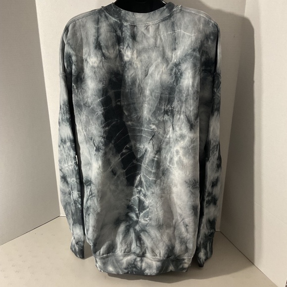 Sanrio Kuromi Pullover Tie Dye Crewneck Sweater Size Large - Picture 5 of 8